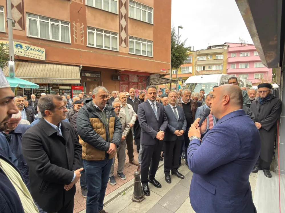 Kartaltepe Yeni Camii Taziye Evi Dualarla Hizmete Açıldı