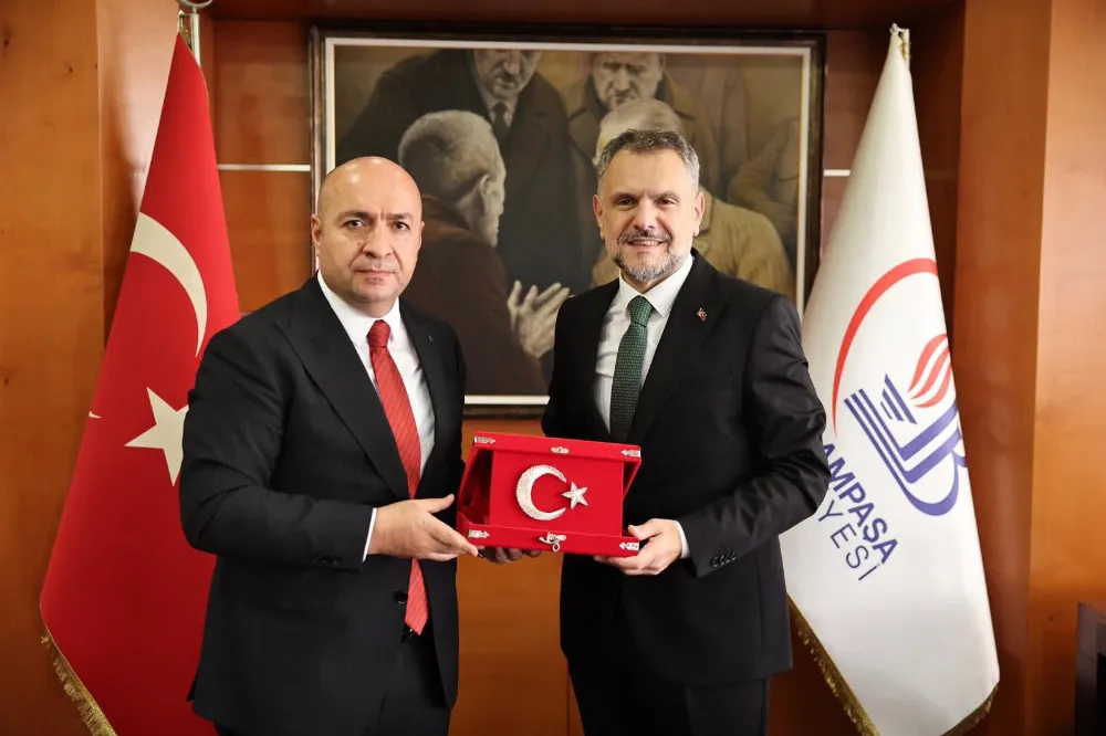 Kaymakam Abdullah Çiftçi’den Başkanvekili İbrahim Akın’a Hayırlı Olsun Ziyareti