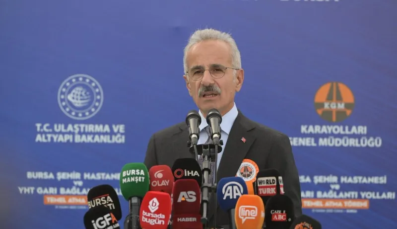 Bursa Şehir Hastanesi ve YHT Garı