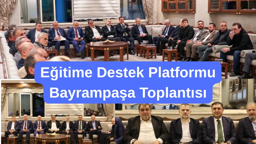 Bayrampaşa’da Eğitime Güçlü Destek: EDEP Toplantısı Mehmet Akif Ersoy Kültür Merkezi’nde Gerçekleşti