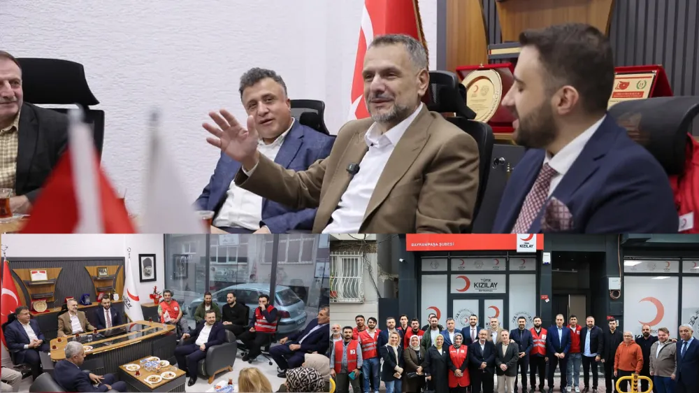 Başkan Vekili İbrahim Akın’dan Kızılay Haftası Ziyareti