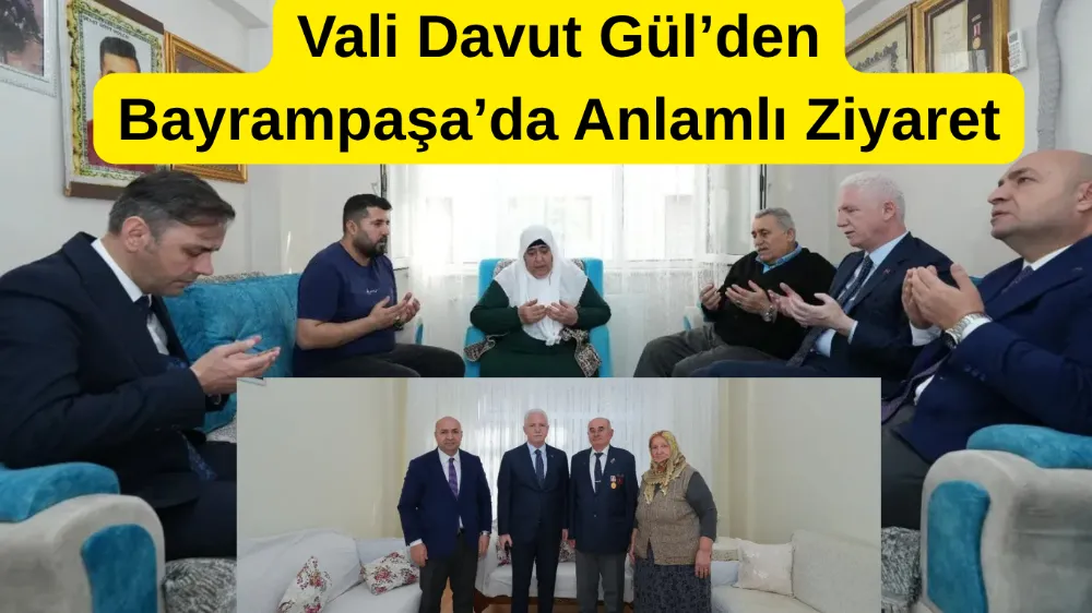 Vali Davut Gül, Bayrampaşa’da “Ailemiz İstanbul” Ziyaretlerinde Bulundu