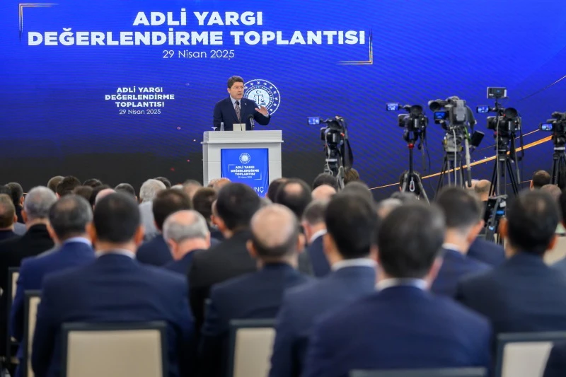 ADALET BAKANI YILMAZ TUNÇ, ADLİ YARGI DEĞERLENDİRME TOPLANTISI’NDA KONUŞTU
