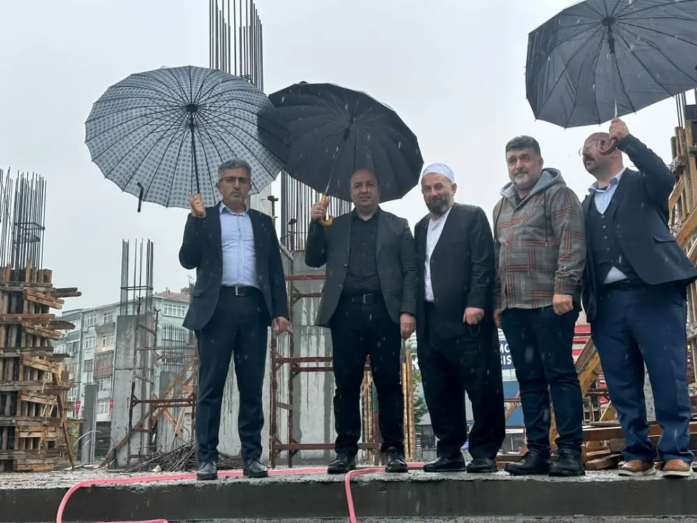 Kaymakam Abdullah Çiftçi Bayrampaşa Merkez Camii İnşaatını İnceledi