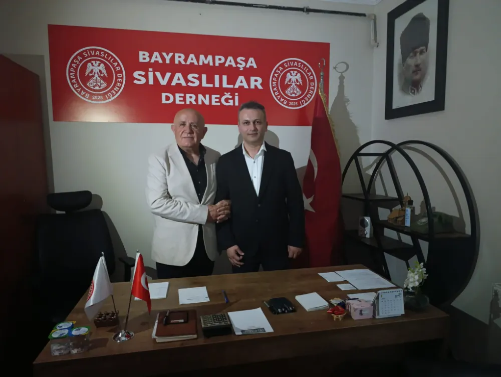 Raif Güler’den Bayrampaşa Sivaslılar Derneği’ne Hayırlı Olsun Ziyareti