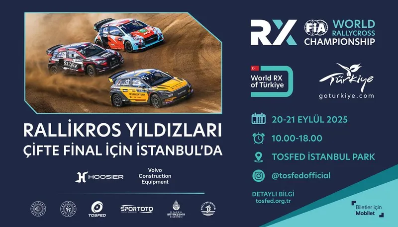 FIA DÜNYA VE AVRUPA RALLİKROS ŞAMPİYONALARINA İBB’DEN TAM DESTEK